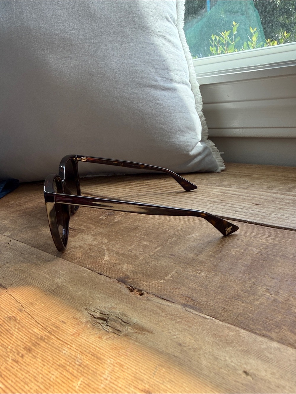 Gucci Havana Sunglasses Tortoise Brown - Picture 6 of 12